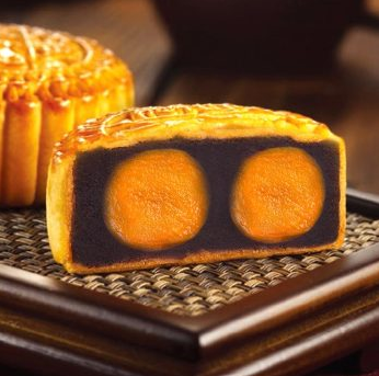 [美心月饼]美心双黄豆沙月饼礼盒740g