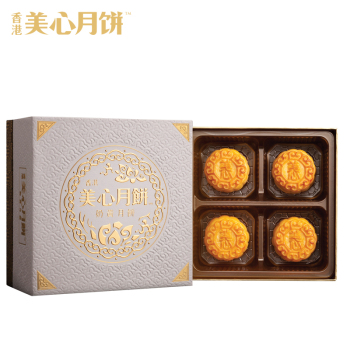 [美心月饼]美心奶黄月饼礼盒360g