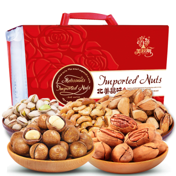 [美荻斯干果] 北美品味干果礼盒1973g