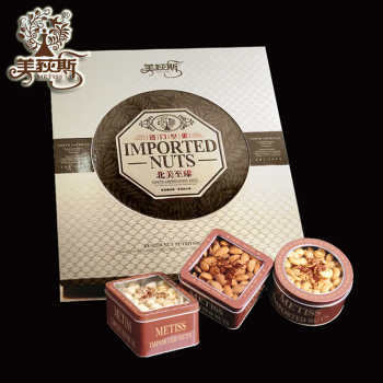 [美荻斯干果] 北美至臻干果礼盒1525g