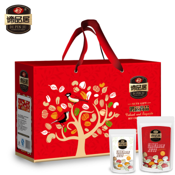 [谛品居干果]鸿运尚品干果礼盒1545g