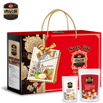 [谛品居干果]鸿运佳礼（2015款）干果礼盒2015g
