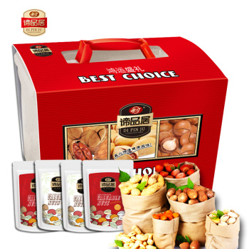 [谛品居干果]鸿运盛礼（2015款）干果礼盒2365g