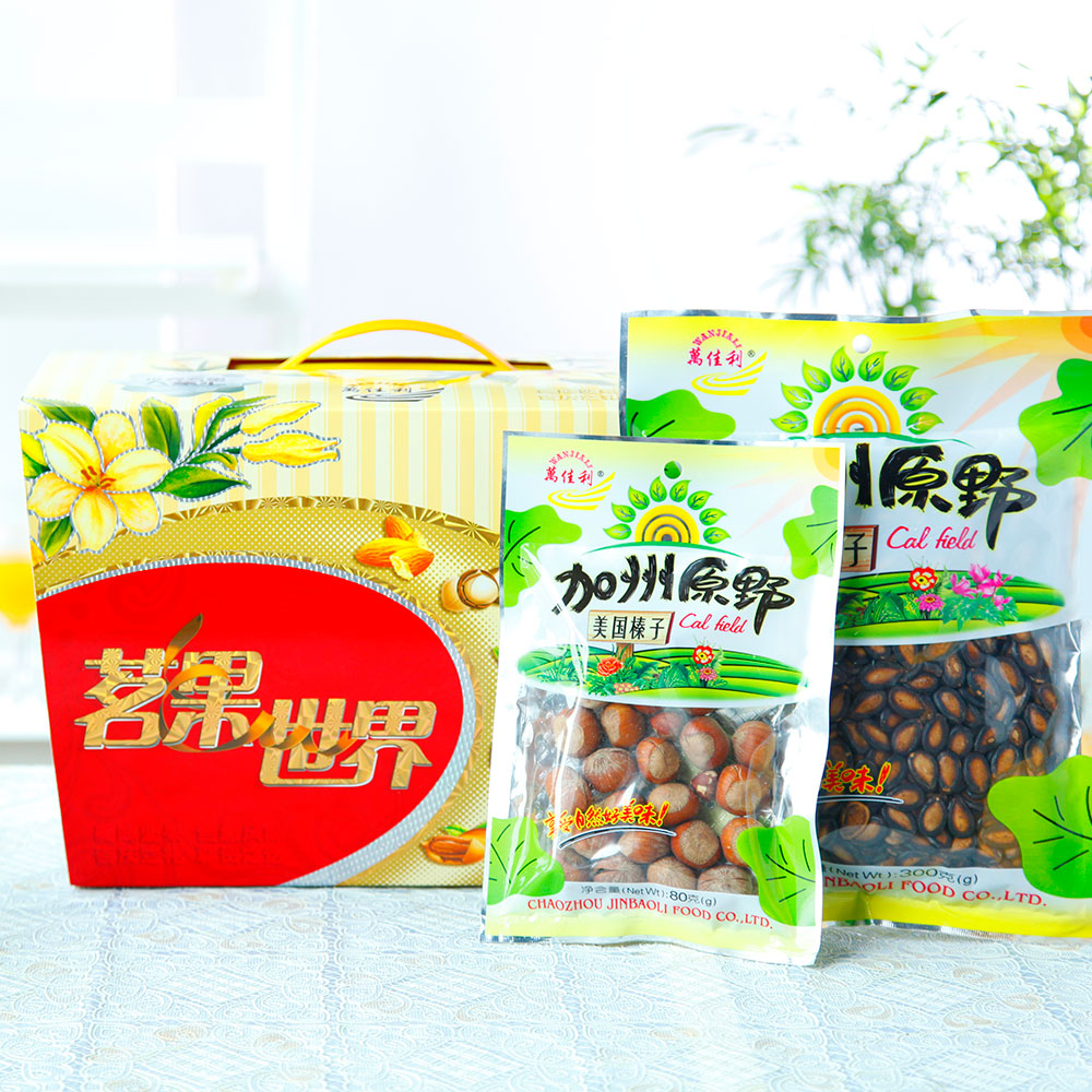 [加州原野干果]茗果世界干果礼盒2158g