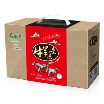 [月盛斋熟食]牛羊朵朵熟食礼盒2100g