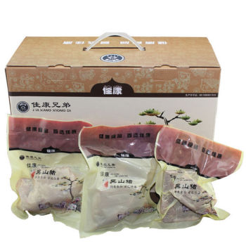 [佳康猪肉]生态黑山猪肉荣华礼盒2400g