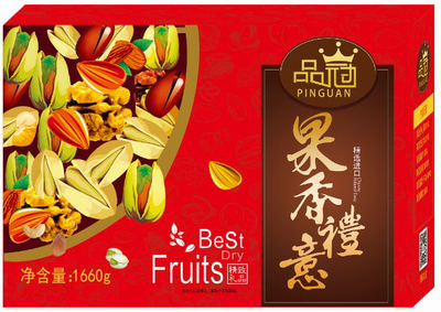 [品冠干果] 果香礼意干果礼盒1860g