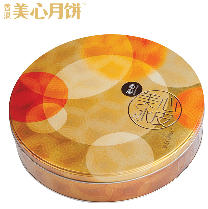 [美心月饼]美心七星伴明月冰皮月饼礼盒850g