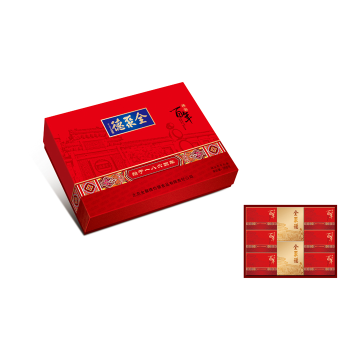 [全聚德月饼] 鸿运百年 月饼礼盒550g