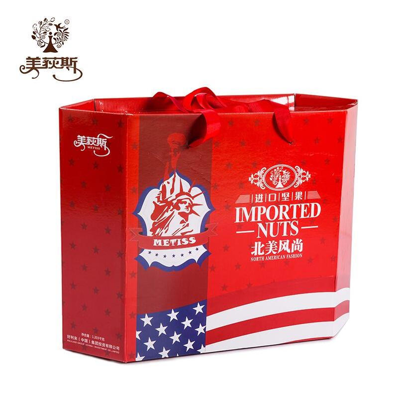[美荻斯干果] 北美风尚干果礼盒1203g