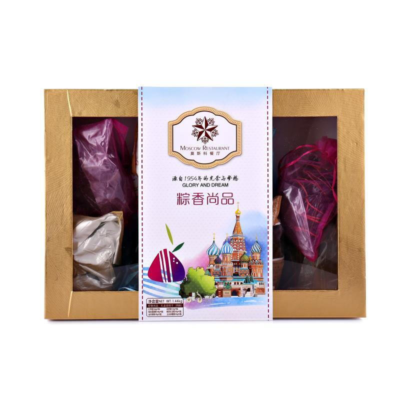 [莫斯科餐厅粽子]粽香尚品粽子礼盒1440g