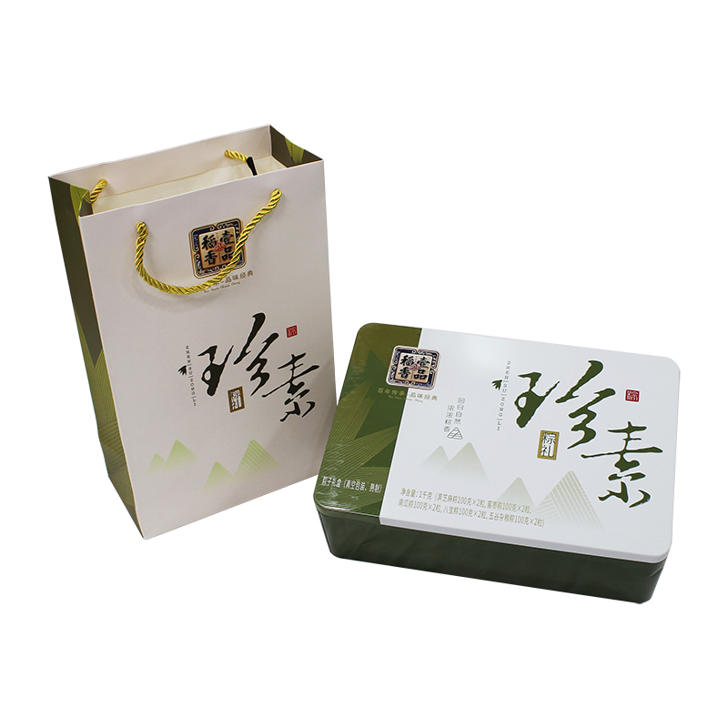 [保定稻香村粽子]珍素粽礼粽子礼盒1000g