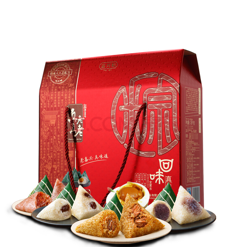 [真真老老粽子]真传粽子礼盒1280g