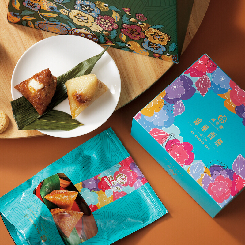 [香港锦华粽子]心享喜礼粽子礼盒1000g