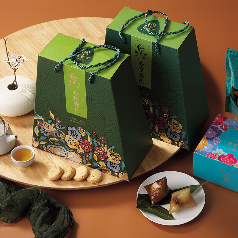 [香港锦华粽子]心享喜礼粽子礼盒1000g