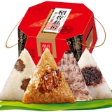 [苏州稻香村粽子]端午印象（红）粽子礼盒840g