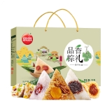 [思念粽子]品香粽礼粽子礼盒1000g