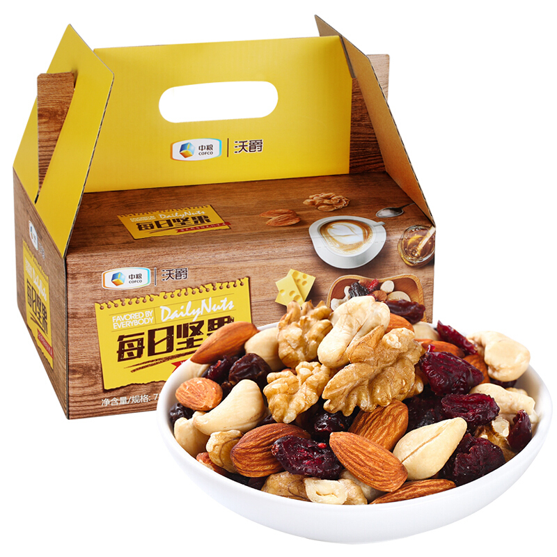 中粮沃爵每日坚果礼盒750g