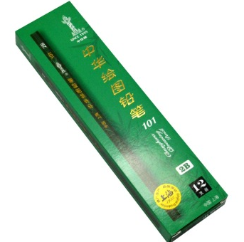 中华牌（CHUNGHWA） 101 2B 绘图铅笔 12支/盒