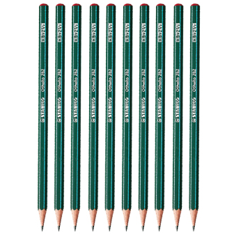 德国思笔乐（STABILO) 奥赛乐铅笔 正品保证 高品质铅芯不易断裂 十支装