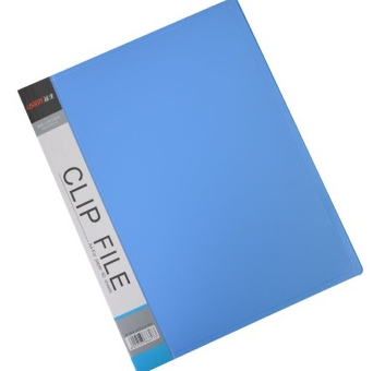 远生（USign） US--305A 高品质文件夹，长强力夹，A4，蓝色。