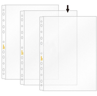 易达(Esselte)复印文件保护套 透明#656133 盒装100张\盒