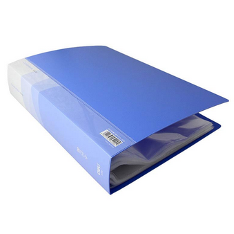 得力(DeLi)5200 标准型100页A4资料册 蓝色