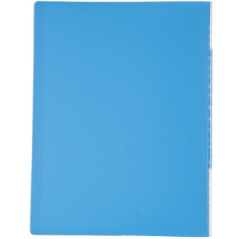 三木（SUNWOOD)CBEA-10文件册/文件夹/10页经济型资料册A4蓝色