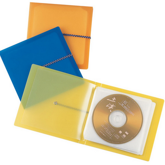 树德 树德多彩橡皮筋式CD收集册(12片) SDH-12