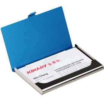 金得利（KINARY） OS9011 高级名片盒名片夹