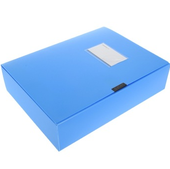三木（SUNWOOD）HC-75标准型档案盒/资料盒(背宽75mm)A4.3英寸（蓝色）