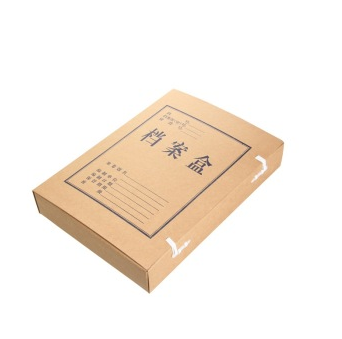 三木（SUNWOOD） 6032 纯木浆A4牛皮纸档案盒50mm/资料册700g 黄色（10只/袋）
