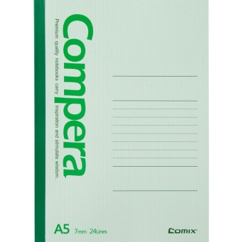 齐心（COMIX） CGA5807 无线装订本/记事本/软抄本 A5 80张 配色6个装