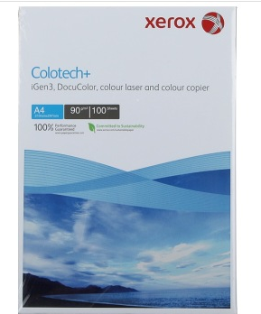 施乐（Xerox） Colotech 90g A4 彩激纸 100张/包,单包销售