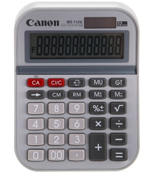 佳能（Canon）WS-112G 12位数商务办公计算器