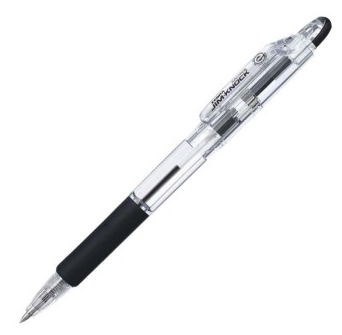 ZEBRA 斑马 KRB-100 按制真美圆珠笔 0.7mm 圆珠笔黑色10支装
