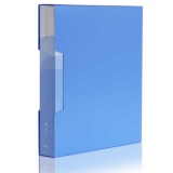 得力(DeLi)5280 标准型80页A4资料册 蓝色