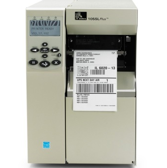 斑马（ZEBRA） 105SL按需式 全金属商用标签/条码打印机（ 203dpi）
