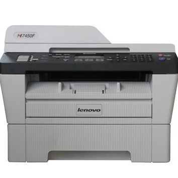联想 M7450F 黑白激光一体机 A4 白色 打印、复印、扫描、传真、