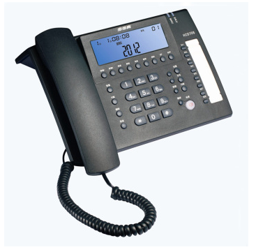 步步高HCD198有绳电话机 座机 智能录音 海量存储 批量拨打 时尚办公 夜光 双接口 深蓝