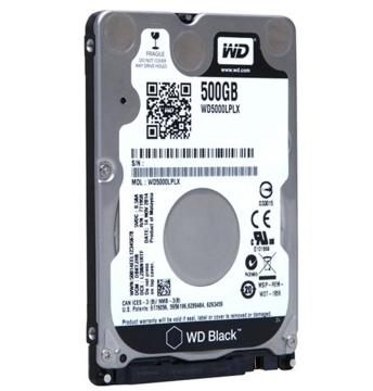西部数据(WD)黑盘 500GB SATA6Gb/s 32M 笔记本硬盘(WD5000LPLX)