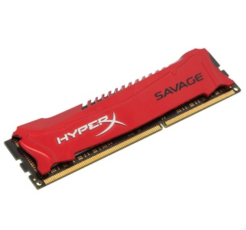 金士顿(Kingston)骇客神条 Savage系列 DDR3 2400 8GB台式机内存(HX324C11SR/8)