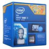 英特尔（Intel） 酷睿i3-4150 22纳米 Haswell全新架构盒装CPU （LGA...
