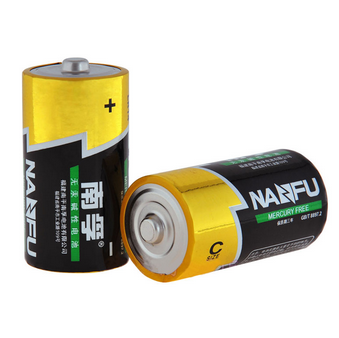 南孚（NANFU）LR14-2B 无汞 2号碱性电池（2粒装）