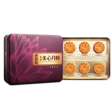 [美心月饼]美心金装彩月月饼礼盒420g
